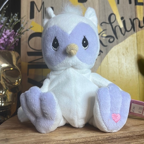 Enesco - Precious Moments Tender Tails - White Owl w/Adoption Card (1998) - Picture 6 of 17